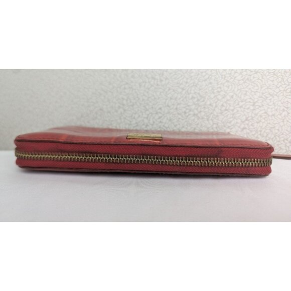 Kate Spade Neda Knightsbridge Zip Around Wallet Patent Leather Red WLRU1138 - Picture 5 of 12